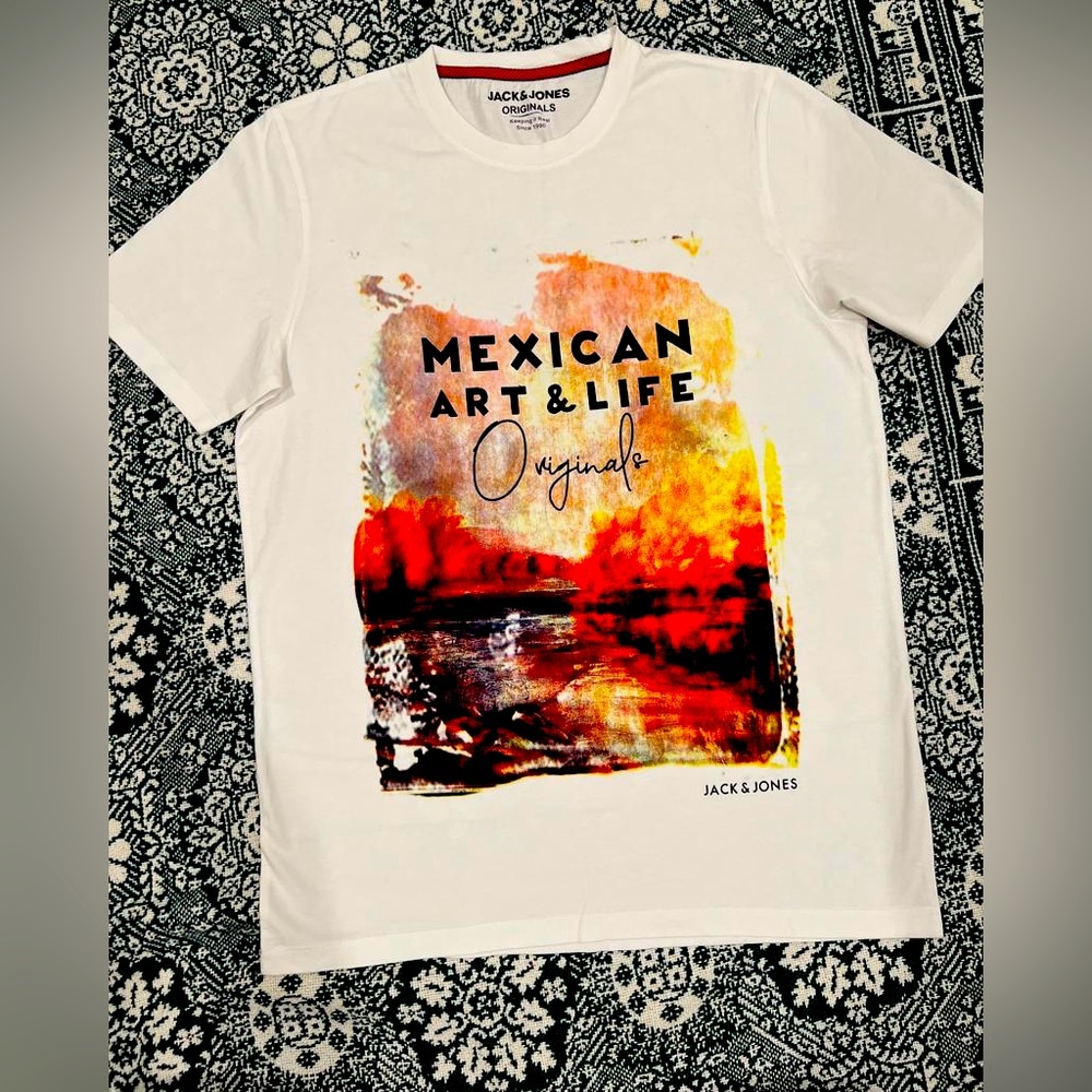 Jack & Jones Vintage Men's Vintage Athletic Crew Neck Short Sleeve T-Shirt